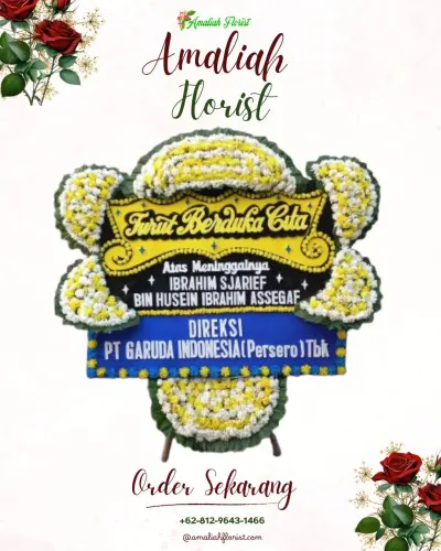 Papan Bunga Duka di Pasawahan